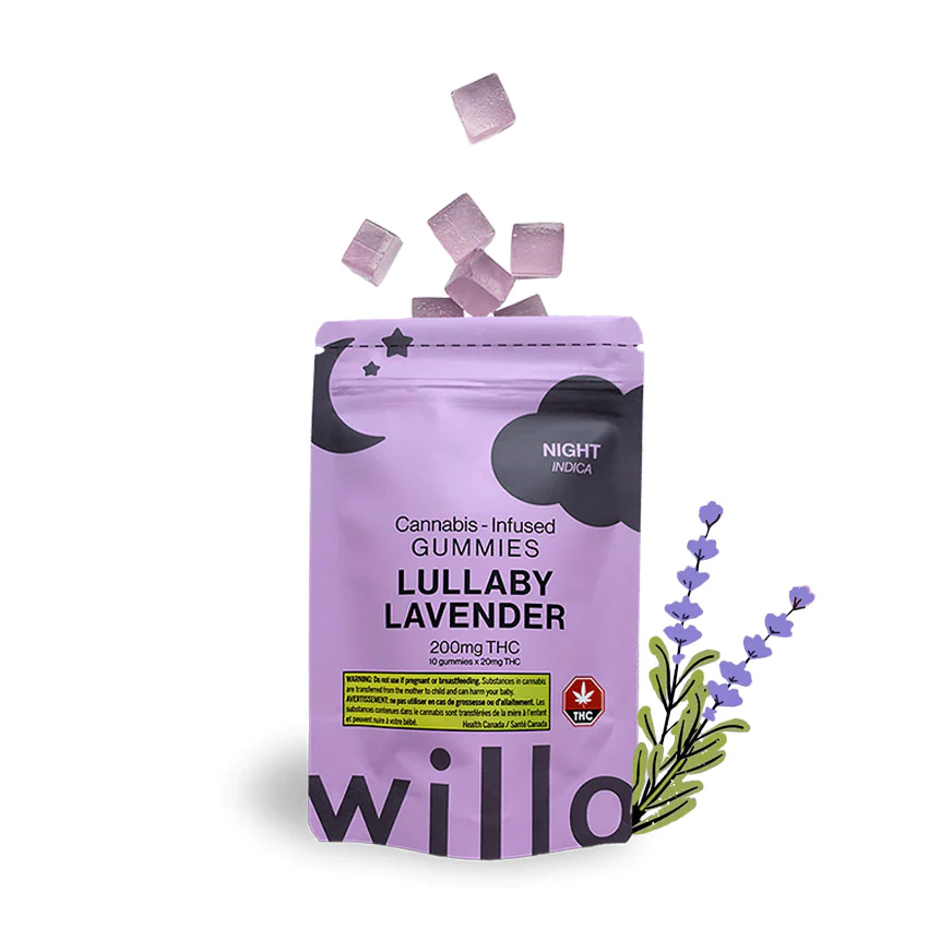 Lullaby Lavender (Night) Gummies 200mg THC