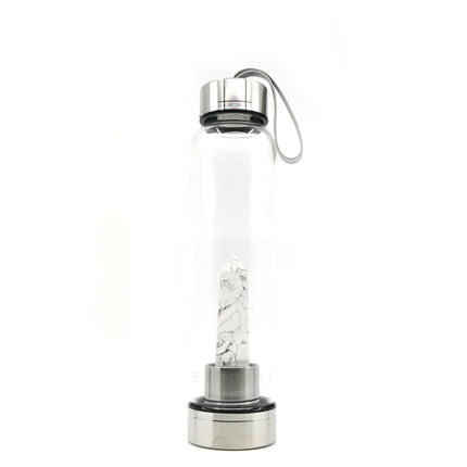 Howlite (White Turquoise) Water Bottle