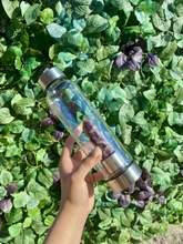 Amethyst Crystal Water Bottle